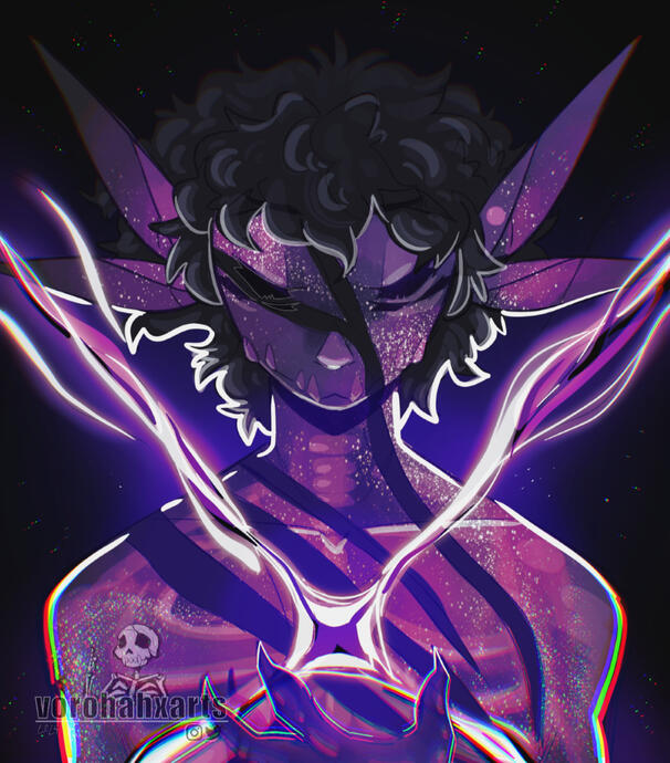 Shaded headshot/bust